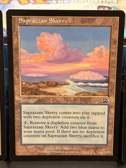 4x Saprazzan Skerry LP - Mercadian Masques Mtg Magic - Image 3