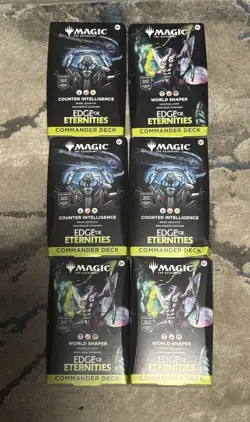 (1) Magic the Gathering Commander Deck Edge of Eternities EOE MTG - Image 1