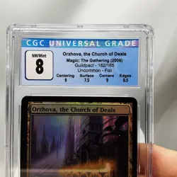 MTG - Guildpact - Orzhova, the Church of Deals - Foil - Graded - CGC 8.0 - Image 3