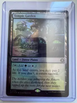 Temple Garden - #0268 FOIL R MTG Lorwyn Eclipsed M/NM ENG - Image 1