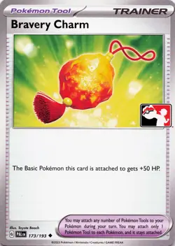 Pokemon Bravery Charm Normal Prize Pack Series Cards #173/193 NM - Image 1