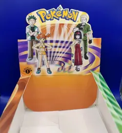 Gym Heroes 1st Edition EMPTY Booster Box Pokemon TCG WOTC Display Box No Packs - Image 2