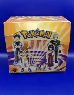 Gym Heroes 1st Edition EMPTY Booster Box Pokemon TCG WOTC Display Box No Packs - Image 3