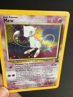 Mew #9 Holo 1999 WOTC Black Star Promo Pokemon TCG Gamefreak NM - Image 5
