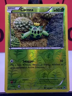 Cacnea 4/162 XY BREAKthrough Pokemon TCG Reverse Holo Common 2015 MP - Image 3