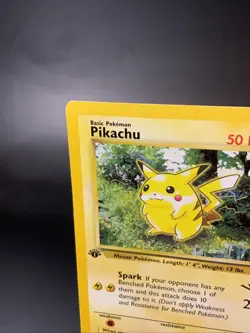 Pikachu Jungle 60/64 1st Edition Gold W Stamp Promo LP Pokemon TCG - Image 3