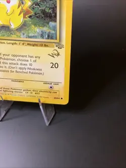 Pikachu Jungle 60/64 1st Edition Gold W Stamp Promo LP Pokemon TCG - Image 5