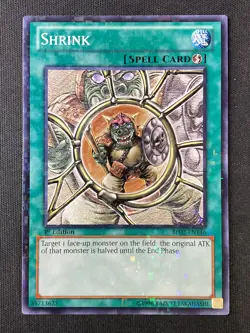 Yu-Gi-Oh TCG #BP02-EN146 Shrink 1st Edition Mosaic Rare LP - Image 1