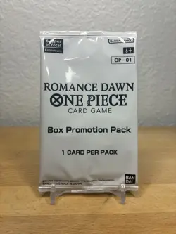 One Piece OP-01 Romance Dawn Box Promotion Pack Factory Sealed NEW - Image 1