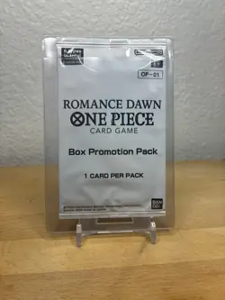 One Piece OP-01 Romance Dawn Box Promotion Pack Factory Sealed NEW - Image 3