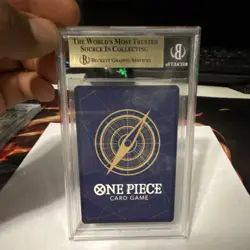 Bandai One Piece Zoro Demon Aura Nine Sword Style Alt Art OP12-037 BGS 9.5 - Image 2