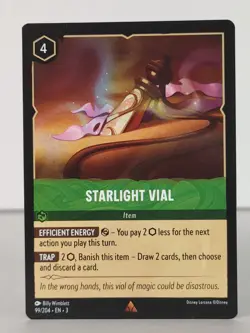Starlight Vial - Into the Inklands - 99/204 - Lorcana TCG - Rare - Image 3