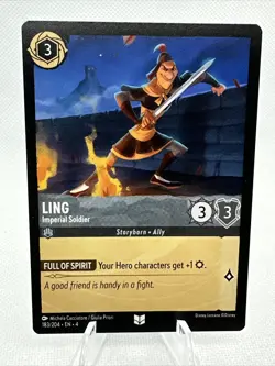 Ling Imperial Soldier 183/204 Disney Lorcana Ursula's Return - Image 1
