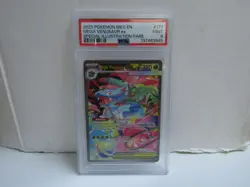 PSA 9 2025 Pokemon Mega Evolutions #177 Mega Venusaur Special Illustration Rare - Image 1