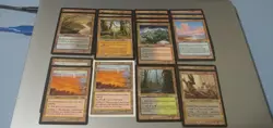 Magic The Gathering Land Cards Bundle - Image 1