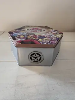 Bakugan Battle Brawlers Tin Set with Figures, Collectible Cards & Rulebook - Image 2