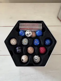 Bakugan Battle Brawlers Tin Set with Figures, Collectible Cards & Rulebook - Image 3