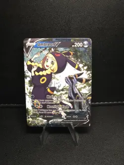Pokemon Lillie Umbreon V Waifu Cute Doujin Ultra Rare Foil ACG Art Card - NM - Image 4