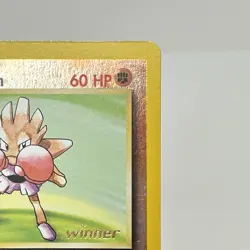 Hitmonchan #2 Best of Game WINNER Stamp Reverse Holo Pokemon TCG Card - Image 3