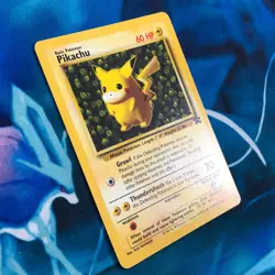 Pikachu - 1 - Ivy Black Star Promo Rare - Pokemon Card - MP - Image 3