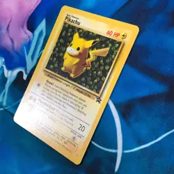 Pikachu - 1 - Ivy Black Star Promo Rare - Pokemon Card - MP - Image 4