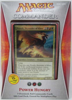 MTG Power Hungry Commander Deck 2013 Sealed - Image 1