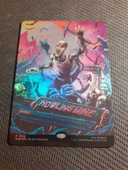 MTG - Howling Mine - Foil - Iron Maiden Secret Lair - Magic the Gathering - Image 1