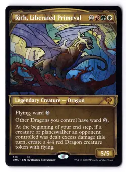 Rith, Liberated Primeval NM* SHOWCASE Dominaria United 313 mtg -UnltdCards - Image 1