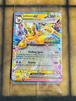 Pokemon Jolteon EX 030/131 Prismatic Evolutions Stamp Promo Sealed - Image 1