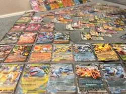 Lot of 100 Ex & V Ultra Rare Only!! Pokemon Cards Charizard, Venusaur Bulk Holo - Image 1