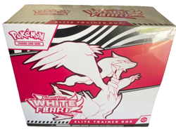 Pokemon TCG Scarlet Violet White Flare ETB Sealed New - Image 1