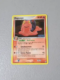 Pokemon Magcargo 41/115 Unseen Forces Reverse Holo 2005 Stamped - NM - Image 1