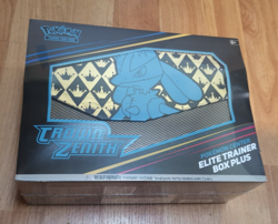 2023 Pokemon Center Exclusive Crown Zenith Elite Trainer Box Plus - SEALED 820650851872 - Image 1