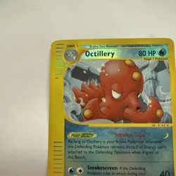 Pokemon TCG Octillery 26/147 Reverse Holo Rare, Aquapolis, WOTC, Vintage - Image 3