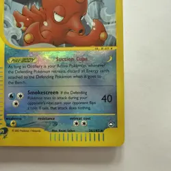 Pokemon TCG Octillery 26/147 Reverse Holo Rare, Aquapolis, WOTC, Vintage - Image 5