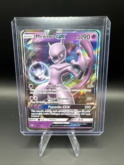 Pokemon TCG Mewtwo GX 39/73 Shining Legends Holo Ultra Rare 2017 - Image 1