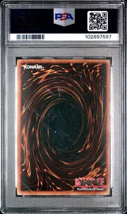 YUGIOH Elemental Hero Collection Avian EHC1-EN001 PSA 2 Secret Rare - Image 2