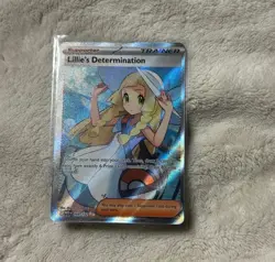 Lillie's Determination SR 169/132 Mega Evolution Pokemon TCG Near Mint NM - Image 1