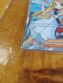Lillie's Determination SR 169/132 Mega Evolution Pokemon TCG Near Mint NM - Image 3