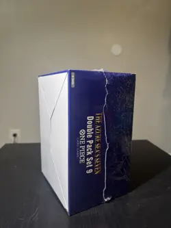 Sealed ONE PIECE TCG OP-14 Azure Sea’s Seven-Double Pack Set Vol.9 Display Of 8 - Image 2