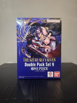 Sealed ONE PIECE TCG OP-14 Azure Sea’s Seven-Double Pack Set Vol.9 Display Of 8 - Image 3