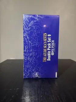 Sealed ONE PIECE TCG OP-14 Azure Sea’s Seven-Double Pack Set Vol.9 Display Of 8 - Image 4