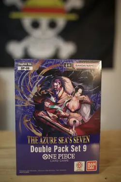 Sealed ONE PIECE TCG OP-14 Azure Sea’s Seven-Double Pack Set Vol.9 Display Of 8 - Image 5
