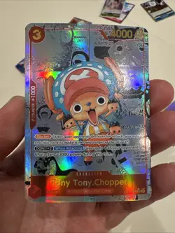 One Piece CCG Tony Tony.Chopper Manga AlternateArt EB01-006 English Custom Card - Image 1