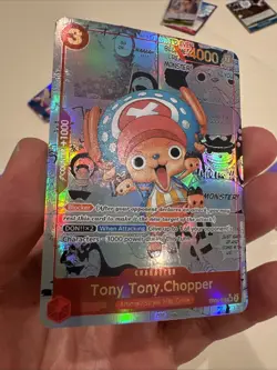 One Piece CCG Tony Tony.Chopper Manga AlternateArt EB01-006 English Custom Card - Image 2