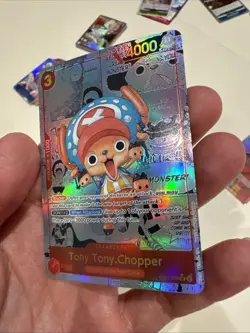 One Piece CCG Tony Tony.Chopper Manga AlternateArt EB01-006 English Custom Card - Image 3