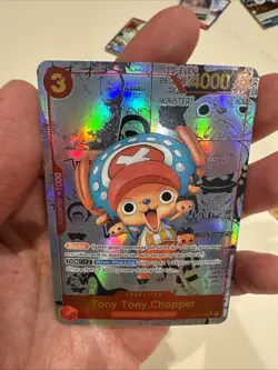 One Piece CCG Tony Tony.Chopper Manga AlternateArt EB01-006 English Custom Card - Image 4