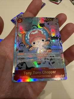 One Piece CCG Tony Tony.Chopper Manga AlternateArt EB01-006 English Custom Card - Image 5