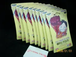 One Piece 500 Years in The Future 10 Booster Pack Lot Packs TCG Card Game Eng - Image 1