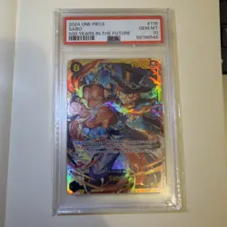 2024 One Piece SABO 500 Years in the Future #OP07-118 SEC GEM MINT PSA 10 - Image 1